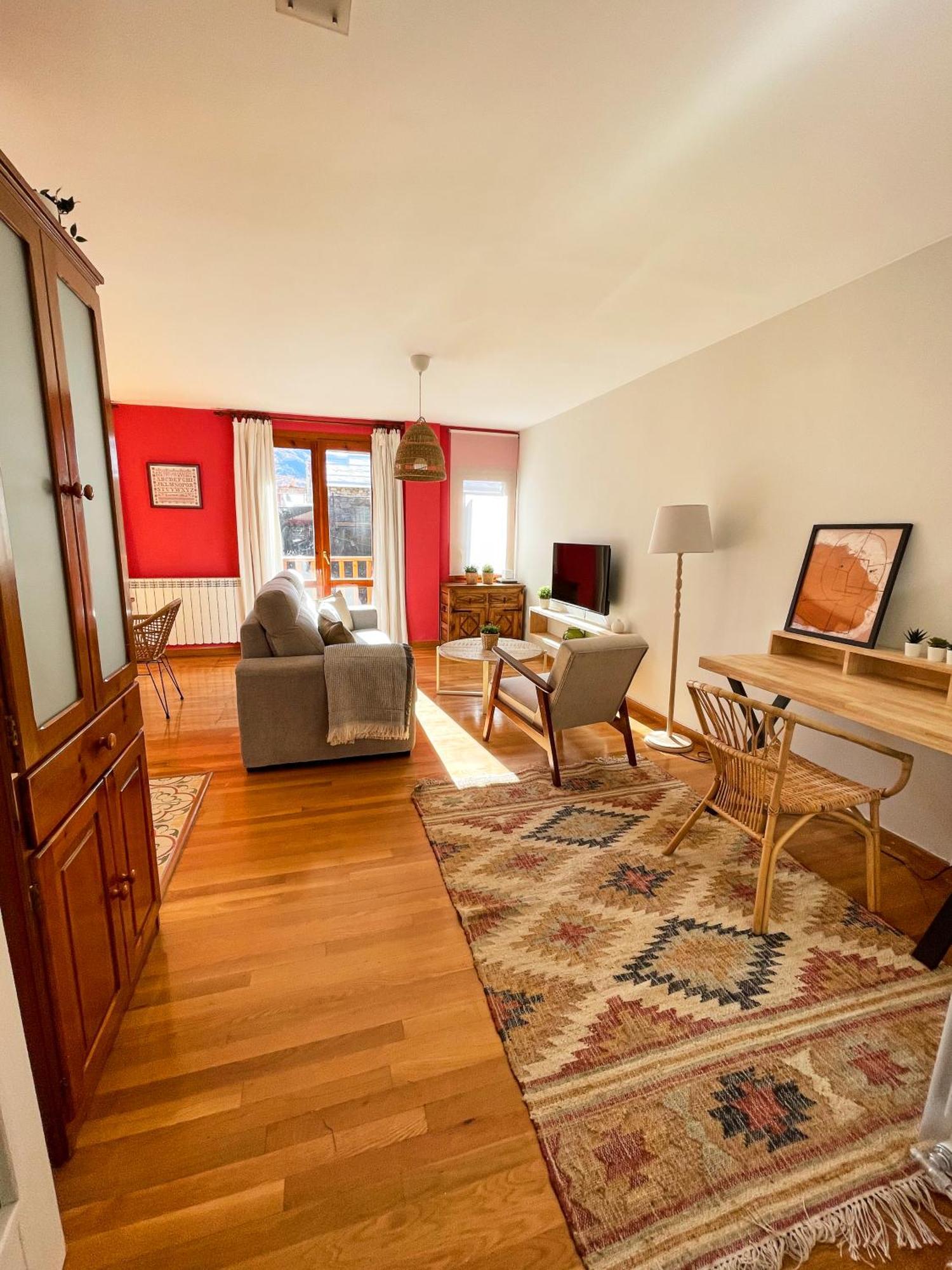 Apartamento Familiar En El Centro De Benasque Con Terraza Esterno foto