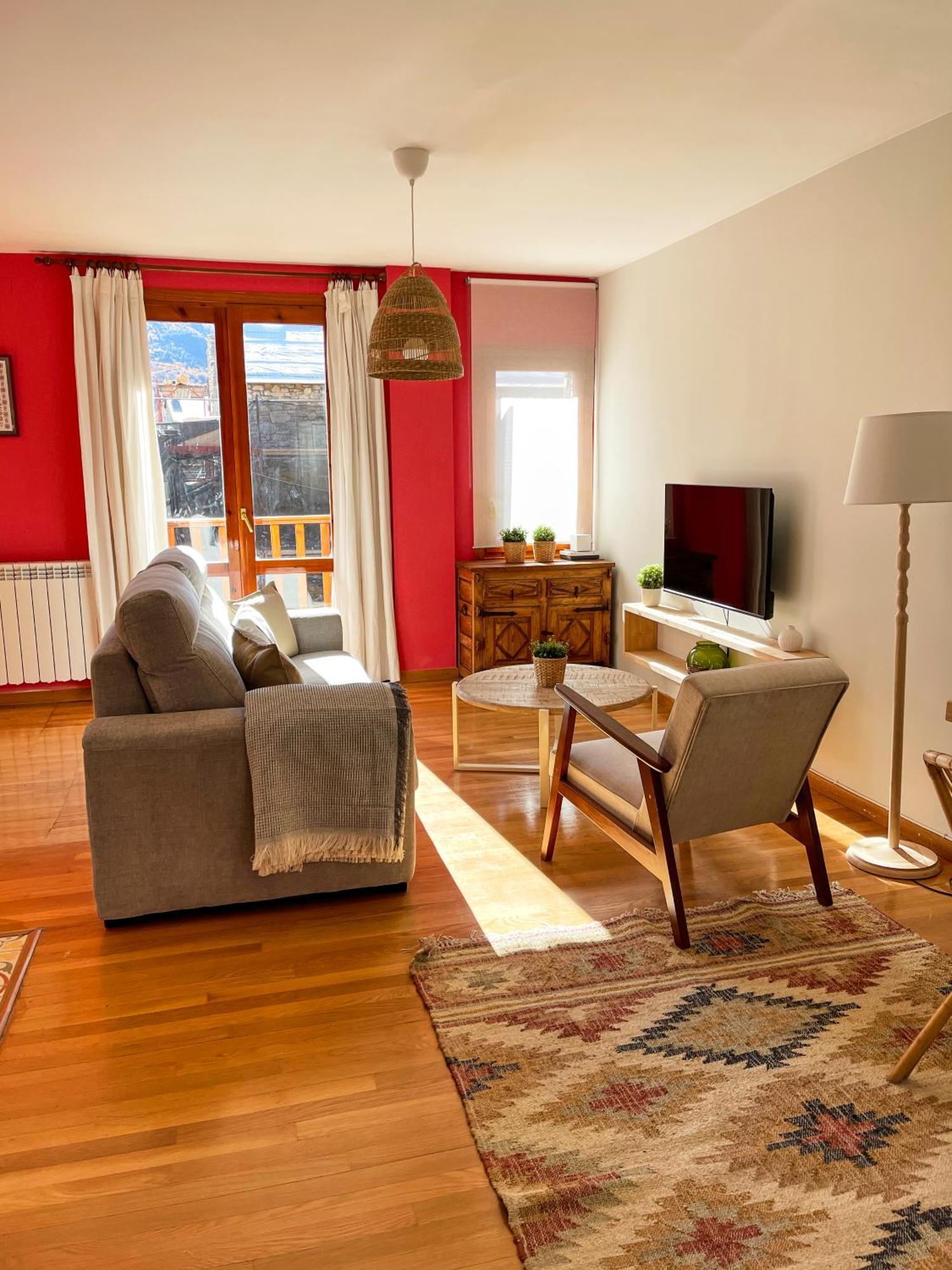 Apartamento Familiar En El Centro De Benasque Con Terraza Esterno foto
